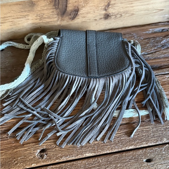 DV by Dolce Vita Mini Cross Body Fringed Purse - Picture 3 of 4